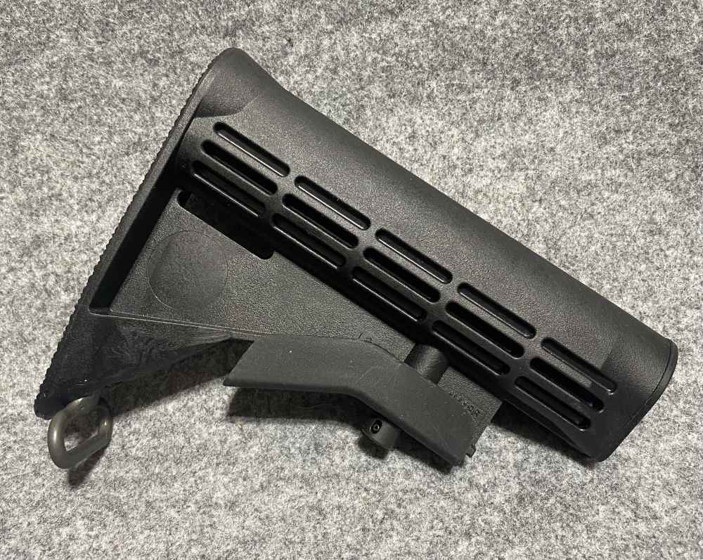 Colt AR-15 Buttstock Collapsable with Sling Loop For Buffer Tube 13629-img-0