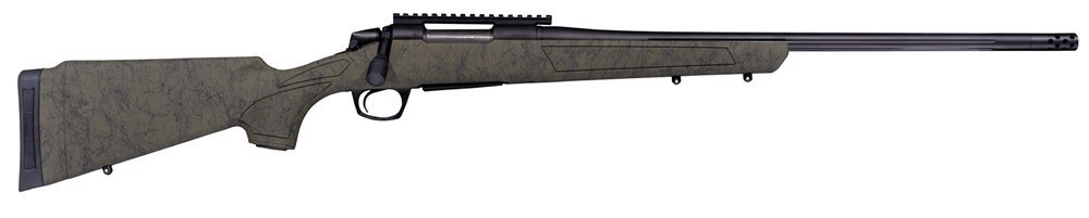 CVA Cascade XT OD Green Black Web 300 Win 24in CR3991G-img-0