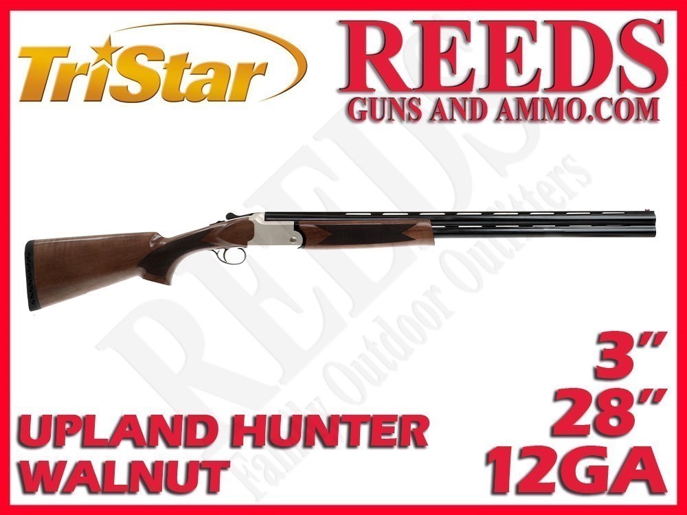 Tristar Upland Hunter Walnut Nickel ST 12 Ga 3in 28in 97070-img-0