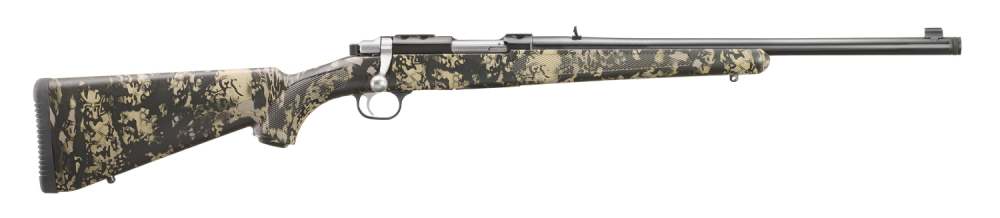 Ruger 77 77/357 Obskura Nox Camo Blued 357 Mag 18.5in 1-5rd Mag 7421-img-0