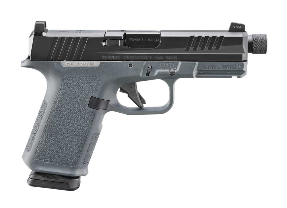 Ruger RXM OR Gray Threaded NTS 9mm 4.5in 2-15rd Mags 19412-img-0
