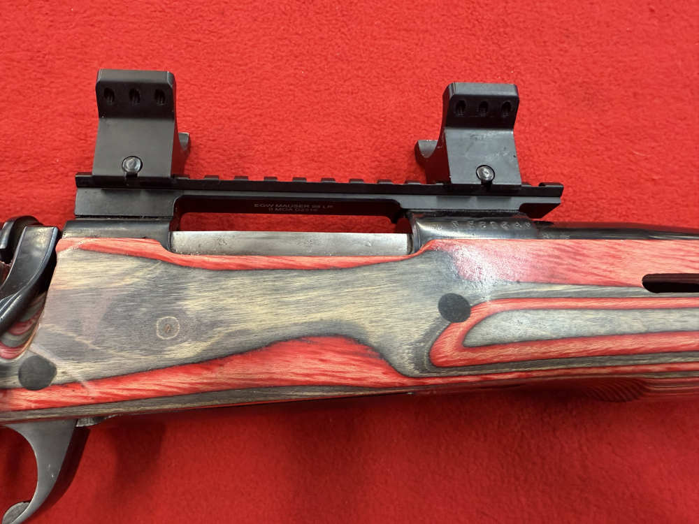MOSSBERG 100 ATR .243 RIFLE WITH A BARSKA10x40x50  SCOPE-img-33