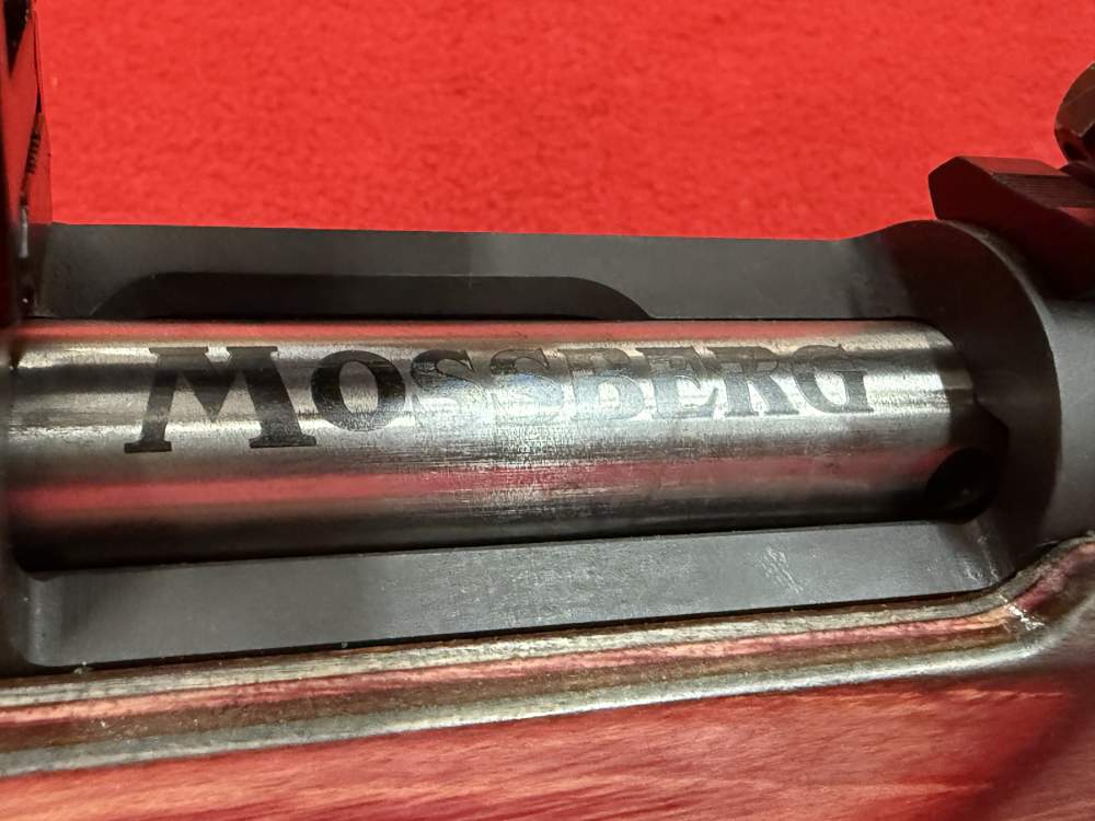 MOSSBERG 100 ATR .243 RIFLE WITH A BARSKA10x40x50  SCOPE-img-19