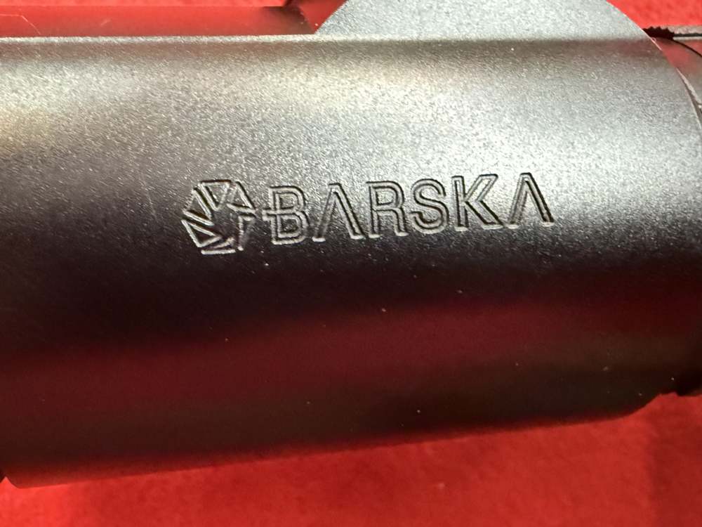 MOSSBERG 100 ATR .243 RIFLE WITH A BARSKA10x40x50  SCOPE-img-18
