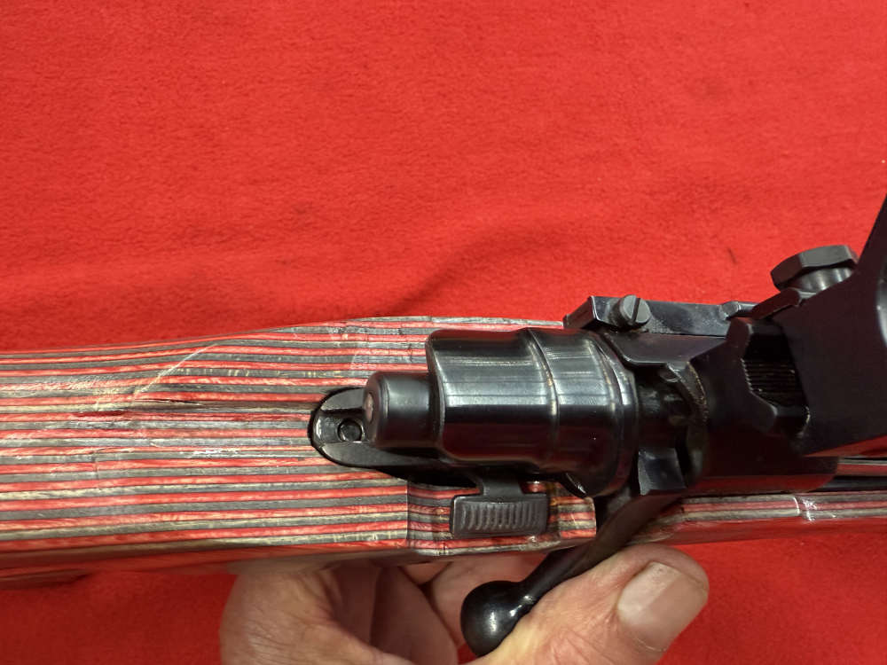 MOSSBERG 100 ATR .243 RIFLE WITH A BARSKA10x40x50  SCOPE-img-43