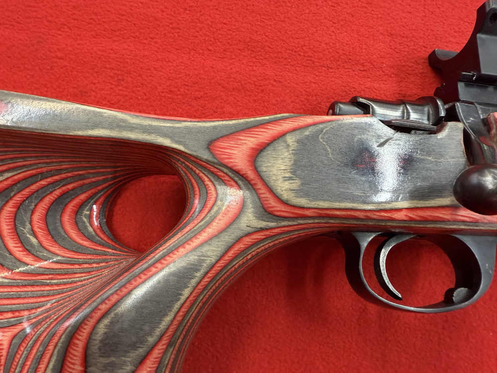 MOSSBERG 100 ATR .243 RIFLE WITH A BARSKA10x40x50  SCOPE-img-32