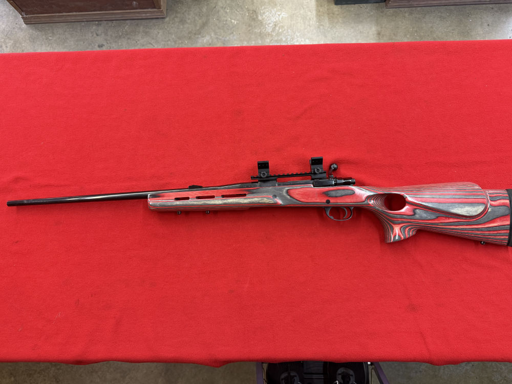 MOSSBERG 100 ATR .243 RIFLE WITH A BARSKA10x40x50  SCOPE-img-22