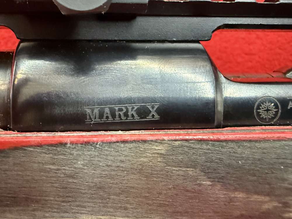 MOSSBERG 100 ATR .243 RIFLE WITH A BARSKA10x40x50  SCOPE-img-49