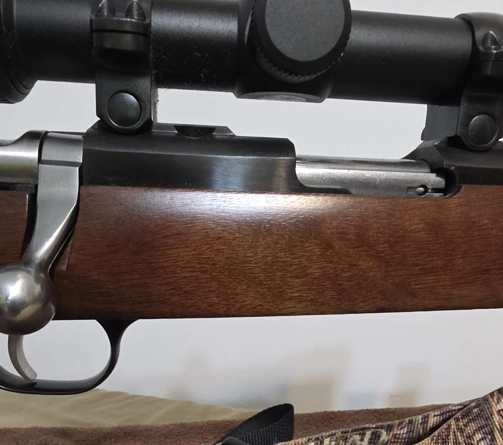2005 Ruger 77/17. Nice! 17 HMR. Glossy, 22" Barrel. Cabelas CS17 Scope. -img-37
