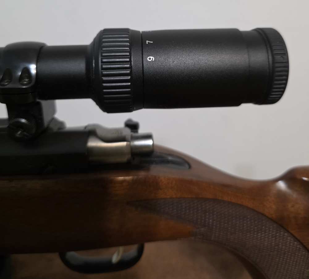2005 Ruger 77/17. Nice! 17 HMR. Glossy, 22" Barrel. Cabelas CS17 Scope. -img-15