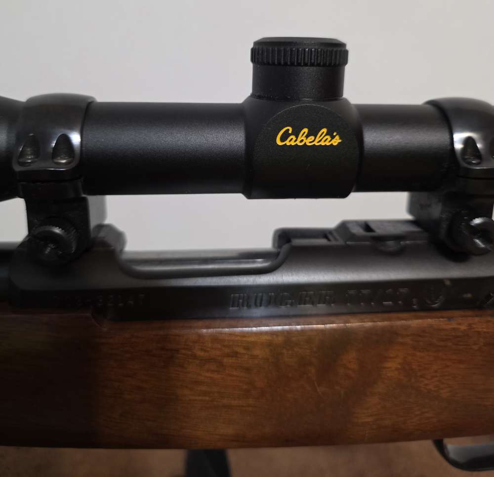 2005 Ruger 77/17. Nice! 17 HMR. Glossy, 22" Barrel. Cabelas CS17 Scope. -img-14