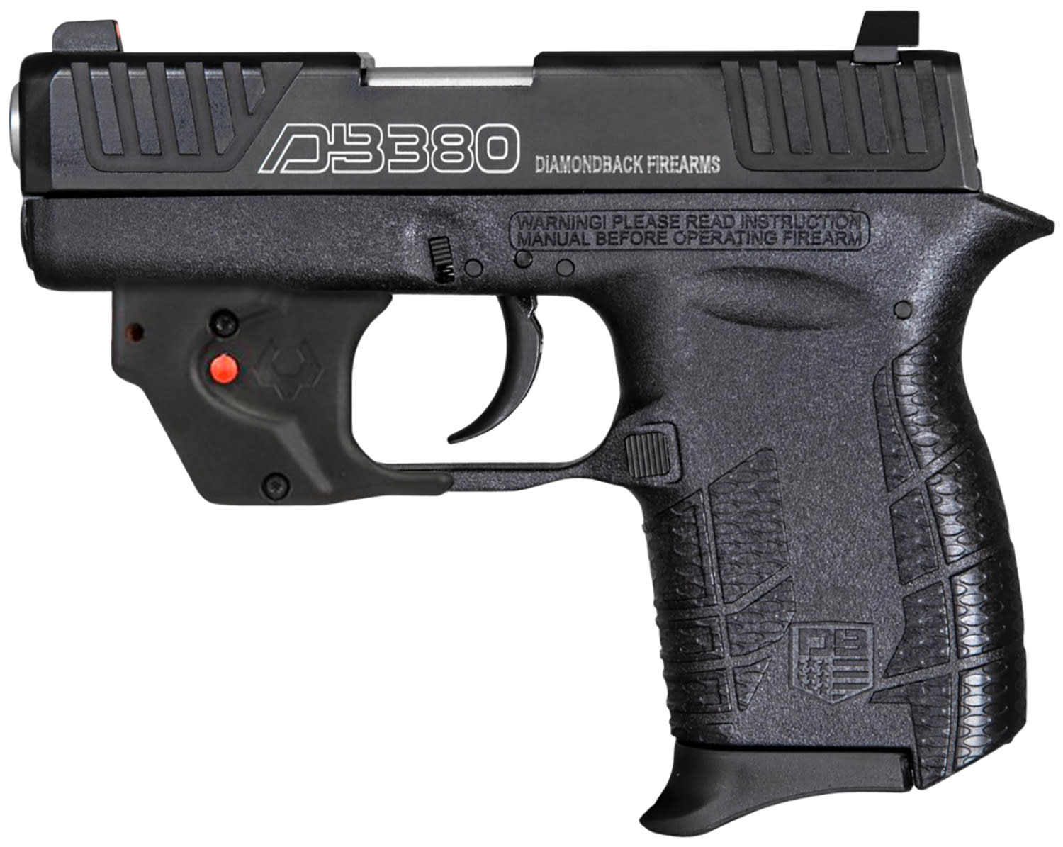 Diamondback Gen4 w/Viridian Laser .380ACP Pistol 2.80 6+1 DB0101E002-img-0