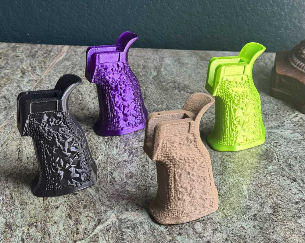 AR-15 Mil-Spec BDG BIGMOUTH Grip |Wide Base| Stippled-img-9