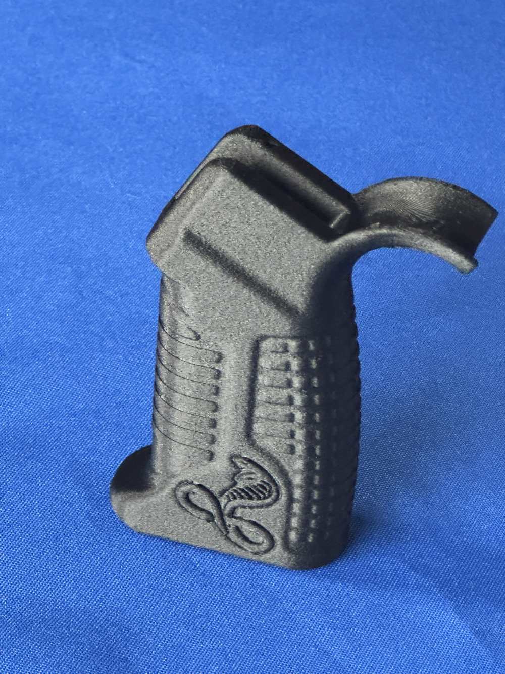 AR-15 / AR-10 Grip | Mil-Spec | Embossed Cobras |Carbon Fiber | Made in USA-img-0