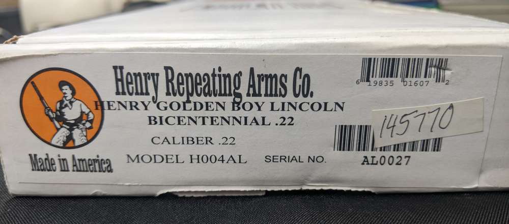 Beautiful Bicentennial Golden Engraved Henry H004AL in .22 LR-img-6