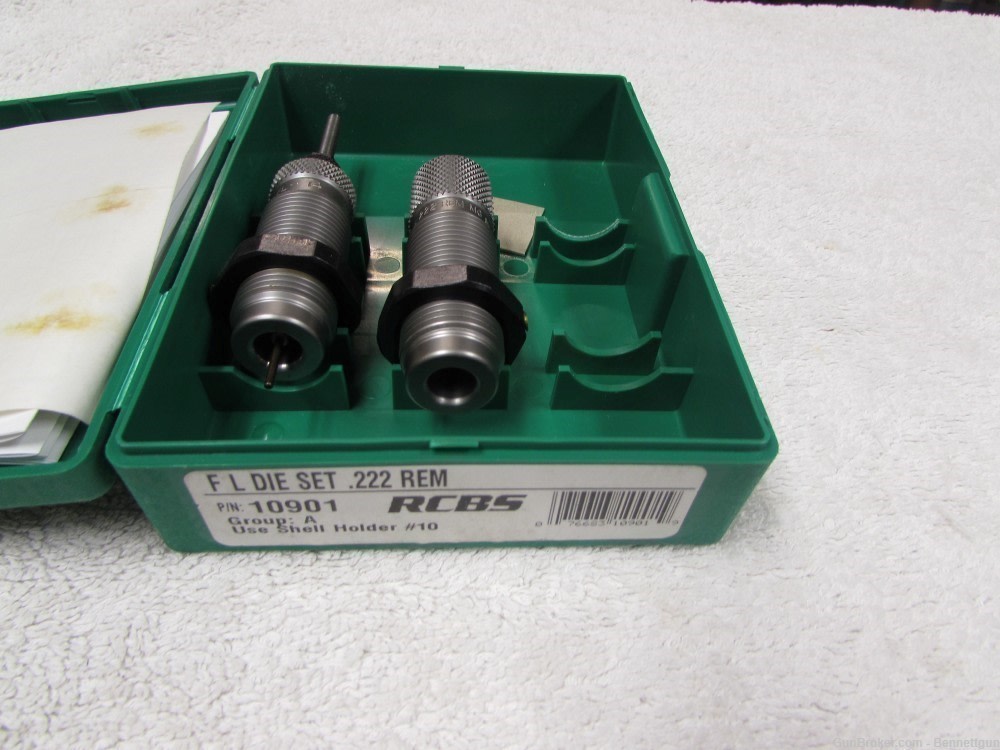 RCBS 222 Rem FL die set #10901-img-0