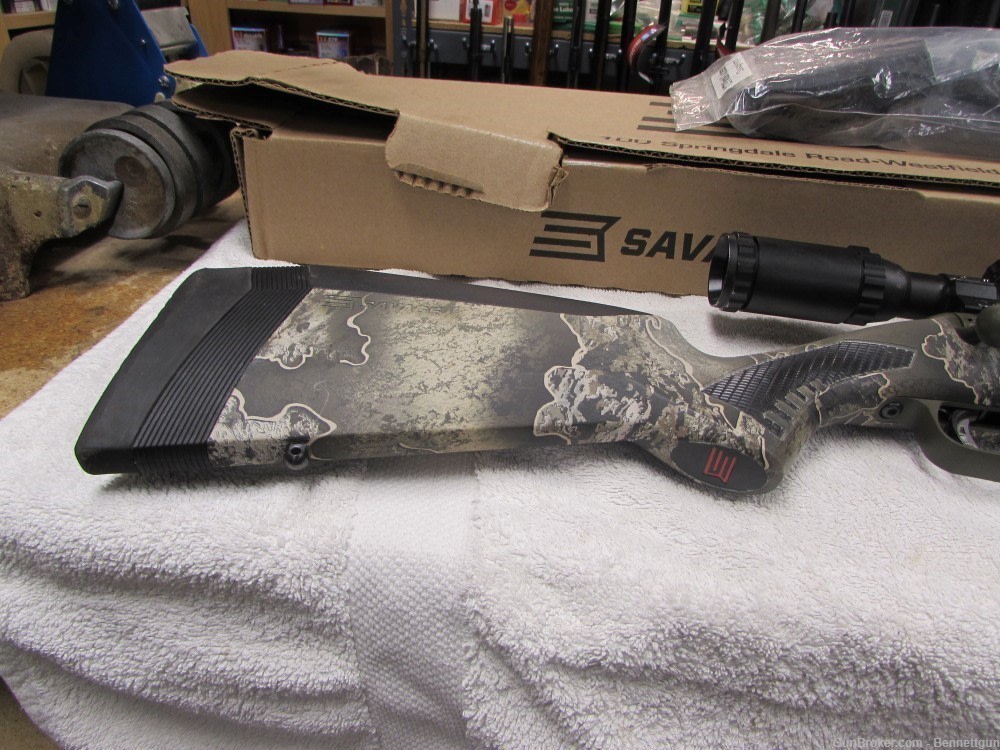 Savage 110 Timberline 300 WSM w/ 4-16x44mm scope & box w/ Accy's-img-21