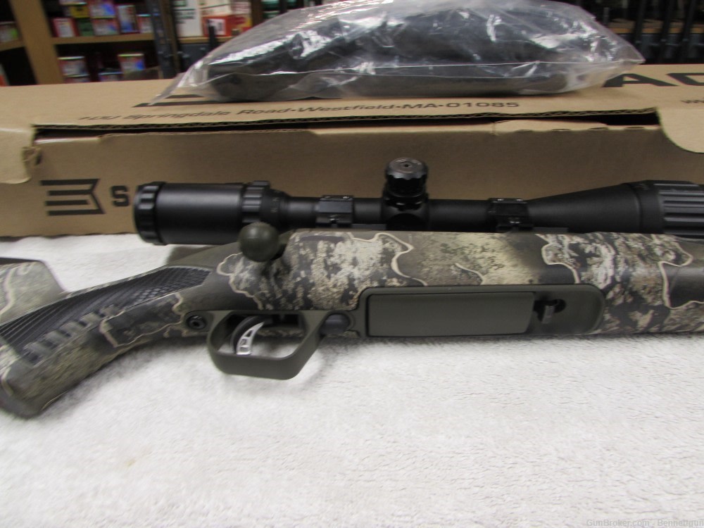Savage 110 Timberline 300 WSM w/ 4-16x44mm scope & box w/ Accy's-img-22