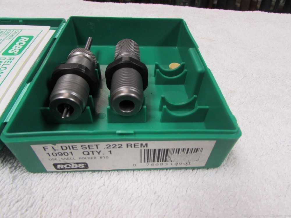 RCBS 222 Rem FL die set #10901-img-0