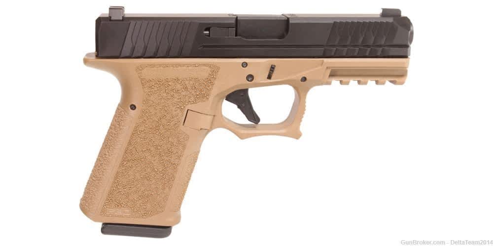 Polymer80 PFC9 Compact 9mm 9x19mm Complete Handgun - FDE - 15 Rd Magazine-img-0