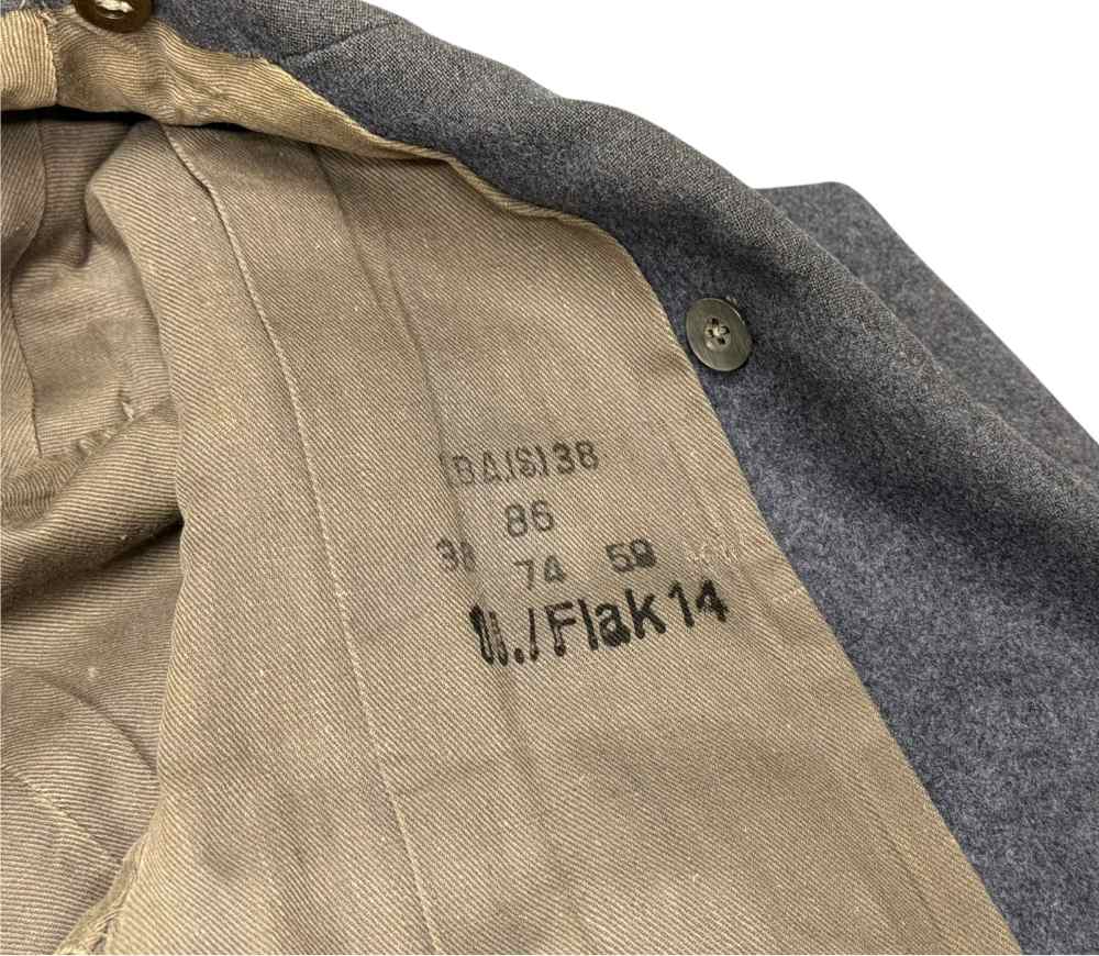 WW2 German Luftwaffe Flieger Paratrooper Tunic Uniform Trousers WWII NAMED -img-22