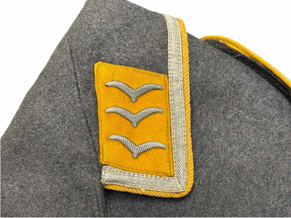 WW2 German Luftwaffe Flieger Paratrooper Tunic Uniform Trousers WWII NAMED -img-9