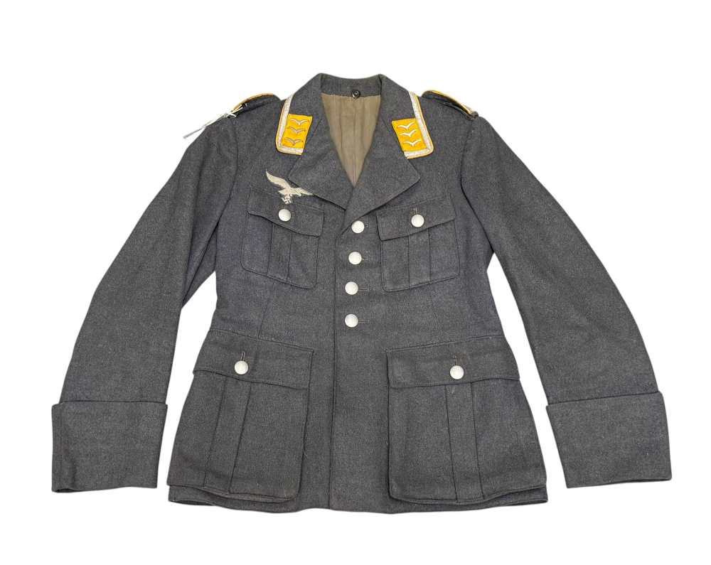 WW2 German Luftwaffe Flieger Paratrooper Tunic Uniform Trousers WWII NAMED -img-1