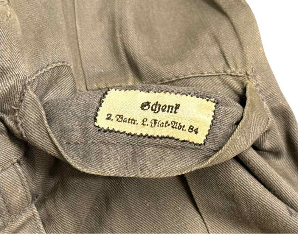 WW2 German Luftwaffe Flieger Paratrooper Tunic Uniform Trousers WWII NAMED -img-24
