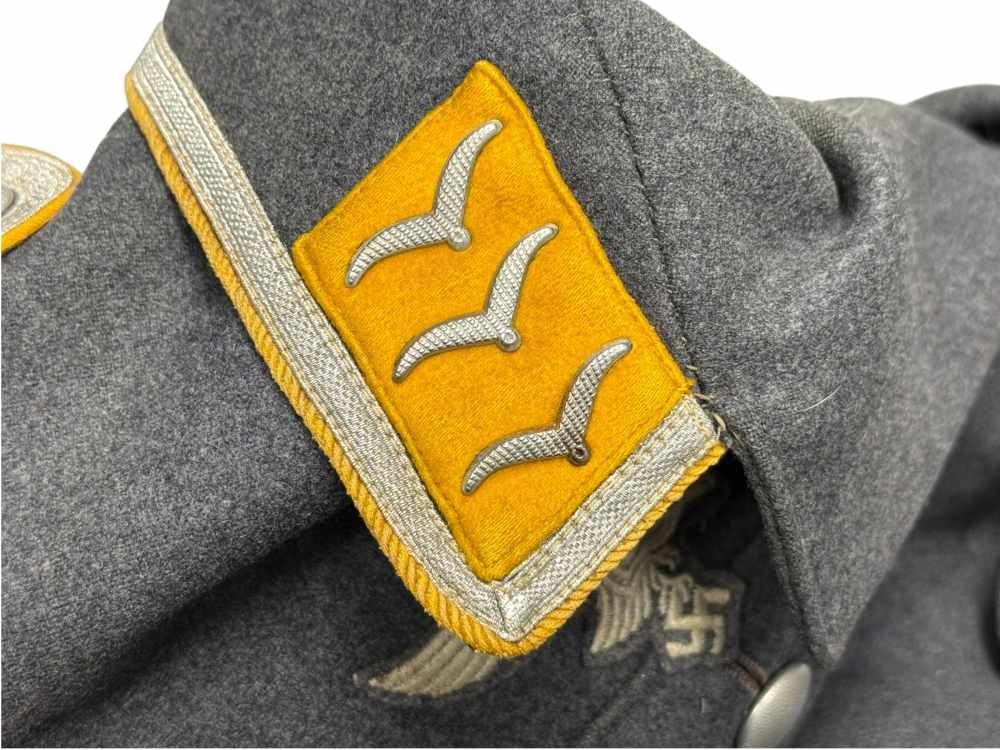 WW2 German Luftwaffe Flieger Paratrooper Tunic Uniform Trousers WWII NAMED -img-8