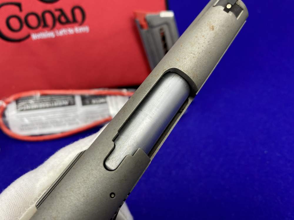 RAREMCoonan Compact .357 Magnum 4" SS*ULTRA DESIRABLE 1911 STYLE SEMI-AUTO*-img-23