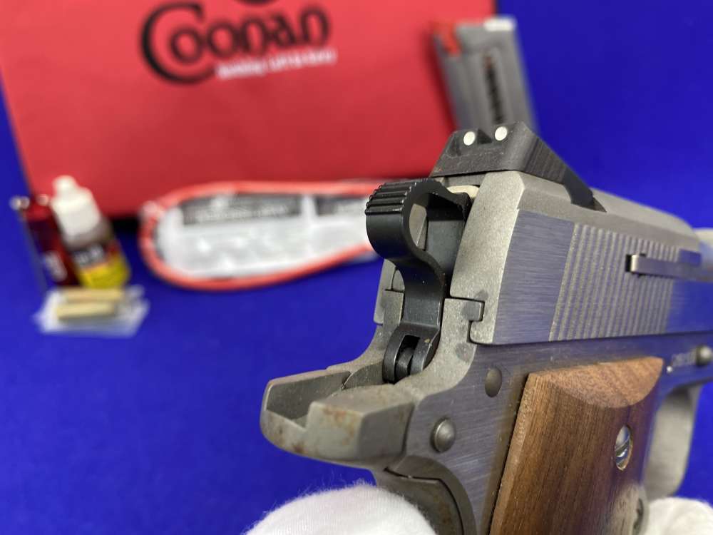 RAREMCoonan Compact .357 Magnum 4" SS*ULTRA DESIRABLE 1911 STYLE SEMI-AUTO*-img-21