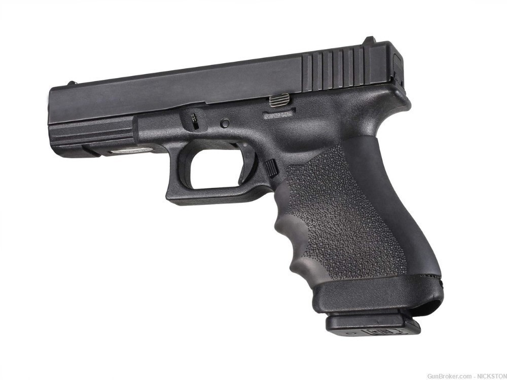 3pcs Black Universal Silicone Tactical Grips Sleeves for Full Size Pistols-img-4