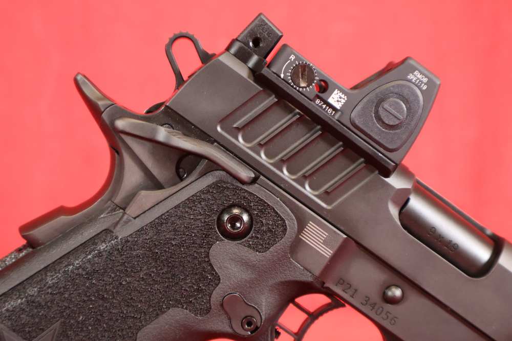 Staccato 2011 P DPO 9mm 5" DLC Threaded Trijicon RMR -img-9