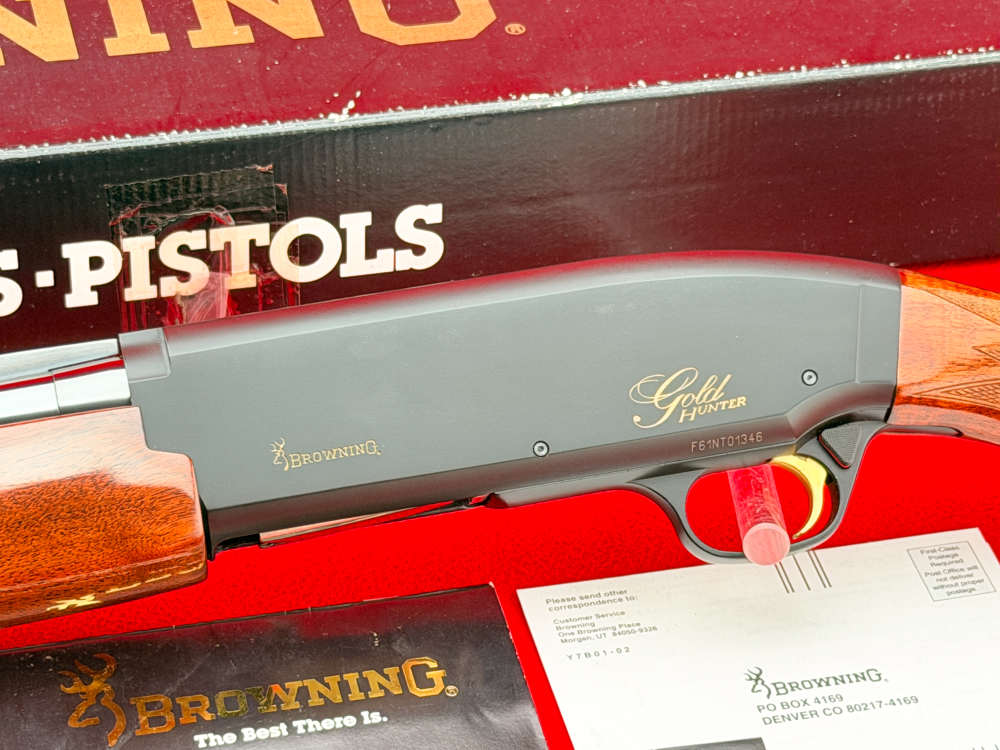 STRIKING 1996 Browning Gold Hunter 20 Gauge 26" 3" Magnum w/ Box-img-8