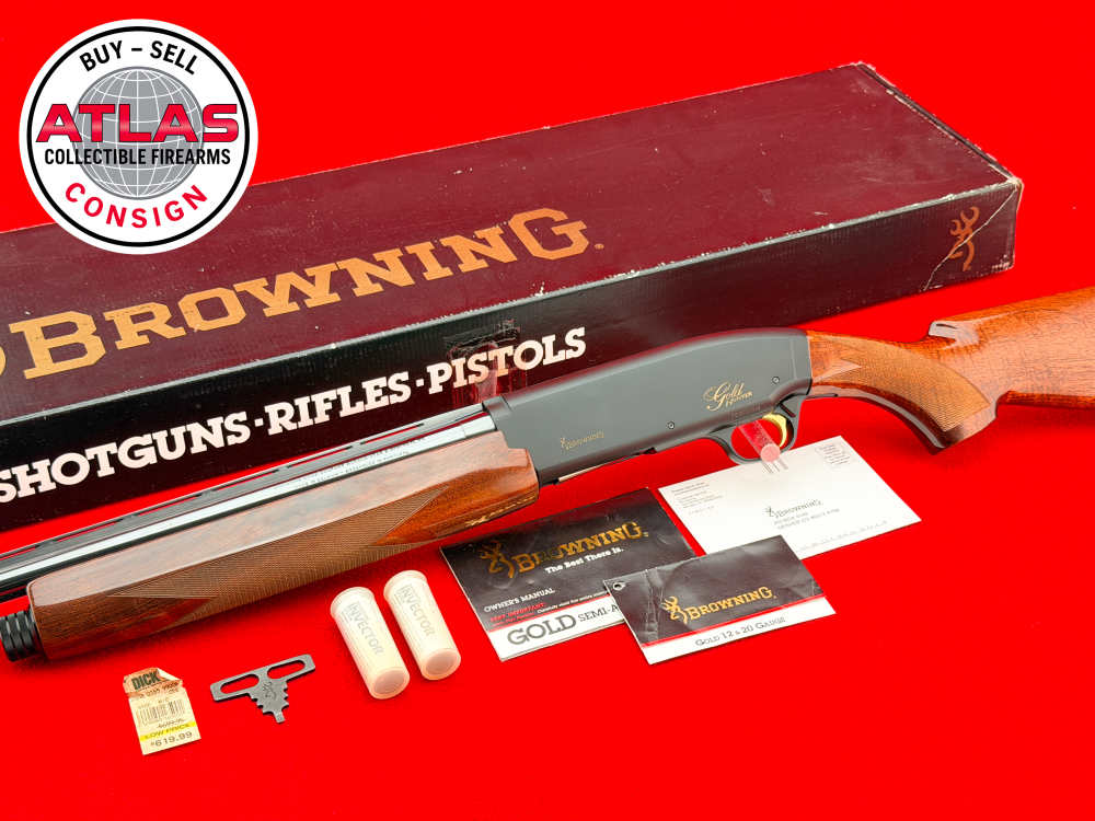 STRIKING 1996 Browning Gold Hunter 20 Gauge 26" 3" Magnum w/ Box-img-3