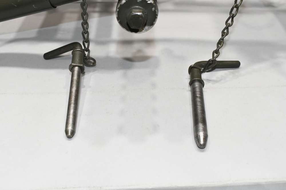 Surplus M63 Browning M2 50 BMG Machine Gun Cradle READ-img-9