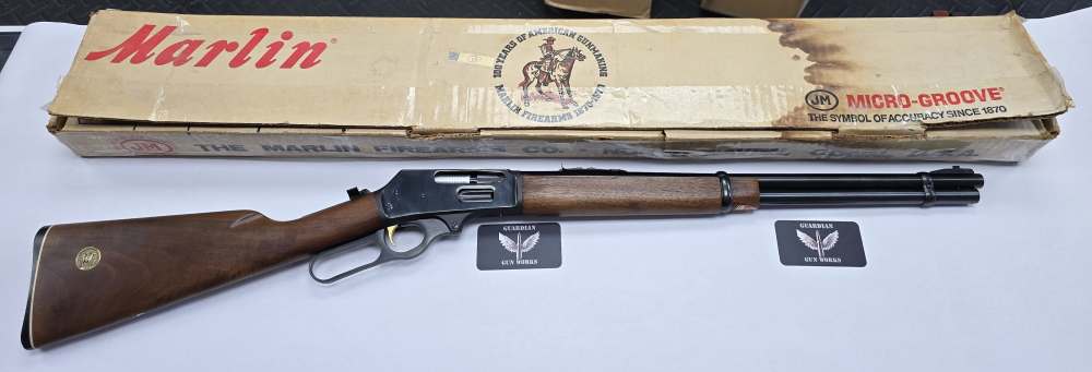 1969 MARLIN 336T TEXAN .30-30 WIN STRAIGHT GRIP 20" JM W/ VINTAGE BOX-img-0