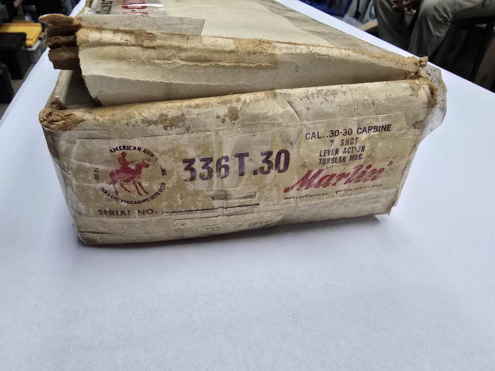 1969 MARLIN 336T TEXAN .30-30 WIN STRAIGHT GRIP 20" JM W/ VINTAGE BOX-img-12