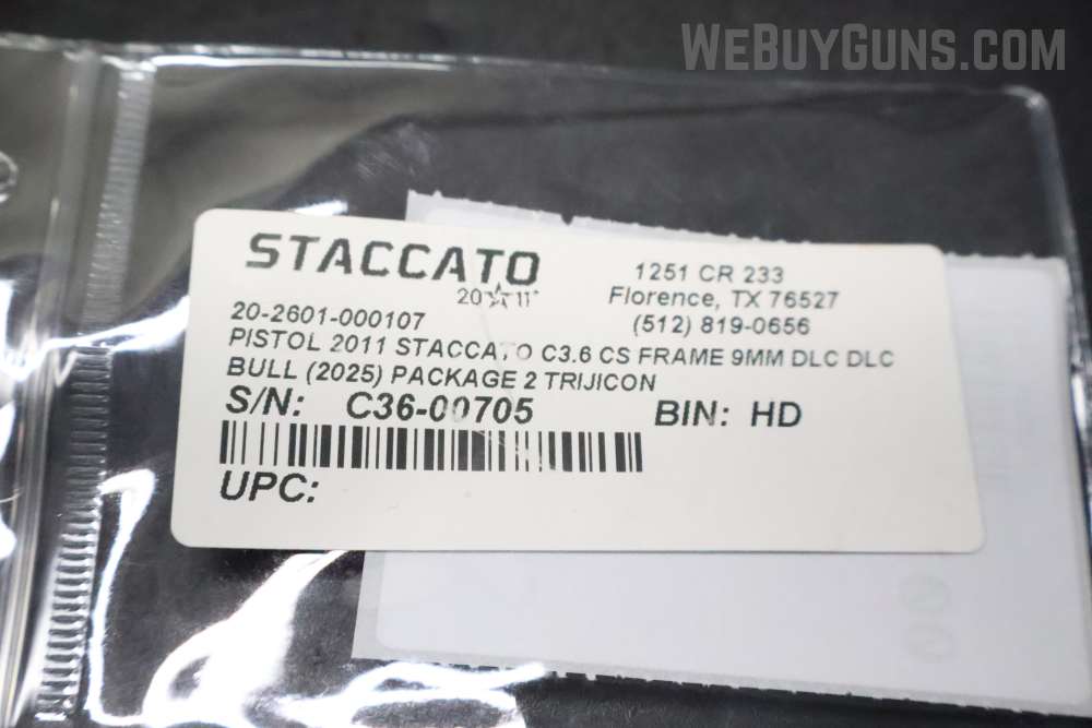 Staccato C3.6 HD w/ Optic Semi-Automatic Pistol 9mm Parabellum-img-21