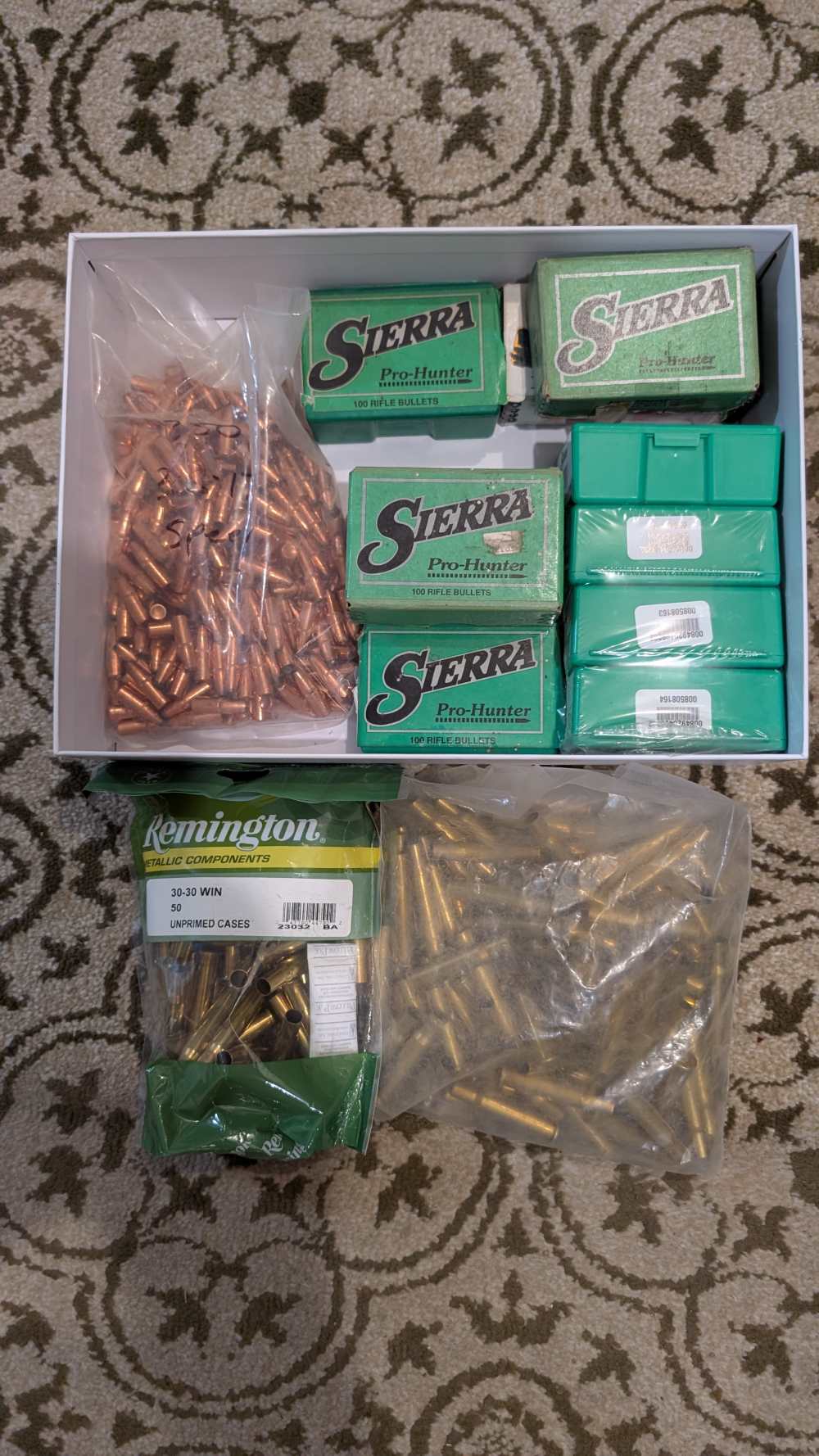 Lot of 1K Jacked .308 Cal Sierra Speer Hornady Hunting Bullets 30/30-img-0