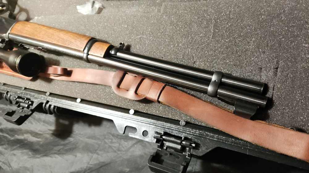 1967 Marlin 336 RC in 35 Rem Pre Safety Custom Leather Sling and Ammo-img-5