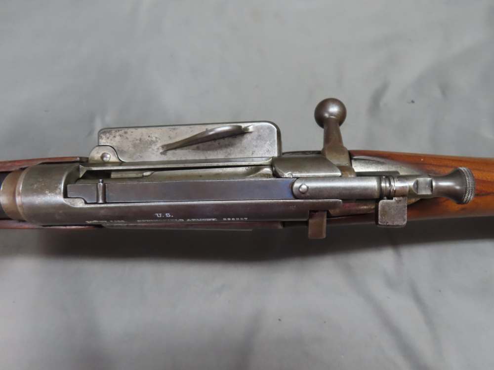 US ARMY MODEL 1898 KRAG SPORTER IN CARBINE LENGTH WITH A 22" BARREL-img-8