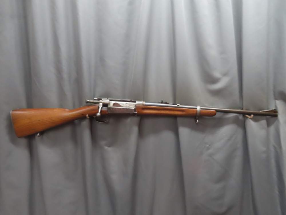 US ARMY MODEL 1898 KRAG SPORTER IN CARBINE LENGTH WITH A 22" BARREL-img-0