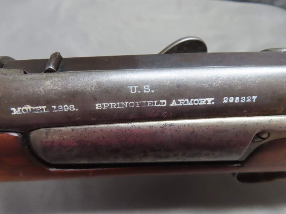 US ARMY MODEL 1898 KRAG SPORTER IN CARBINE LENGTH WITH A 22" BARREL-img-6
