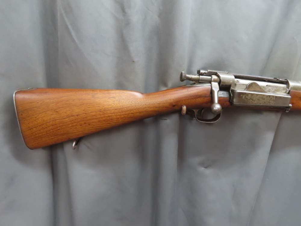 US ARMY MODEL 1898 KRAG SPORTER IN CARBINE LENGTH WITH A 22" BARREL-img-1