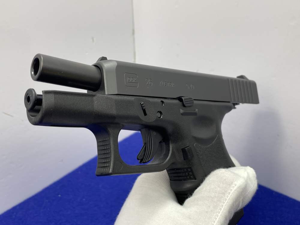 Glock G26 Gen 3 9mm 3.43" Blk *ULTRA-COMPACT CONCEALABLE SEMI-AUTOMATIC*-img-38