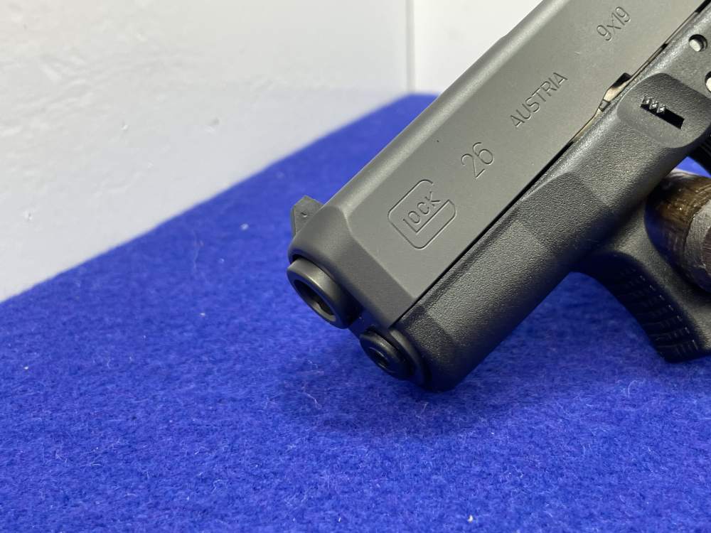 Glock G26 Gen 3 9mm 3.43" Blk *ULTRA-COMPACT CONCEALABLE SEMI-AUTOMATIC*-img-12