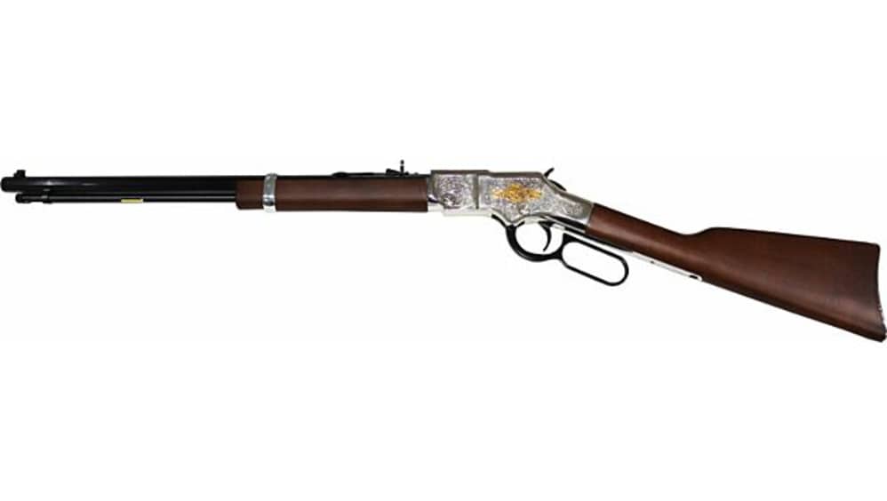 Henry H004TR Golden Boy Texas Rangers Bicentennial Tribute .22 s/l/lr 20" -img-2