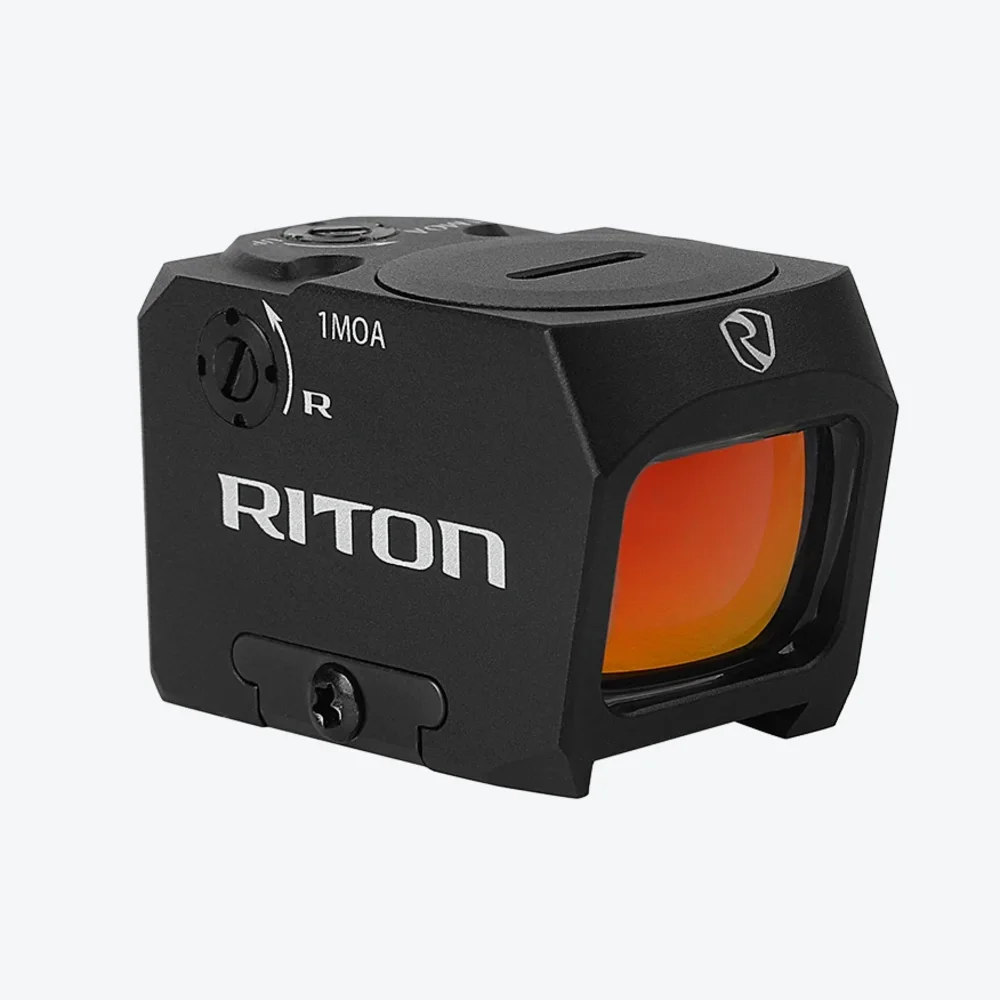 Riton Optics 3 Tactix 1x21.8mm Enclosed Emitter Reflex Sight 3TEED23 - Blac-img-0