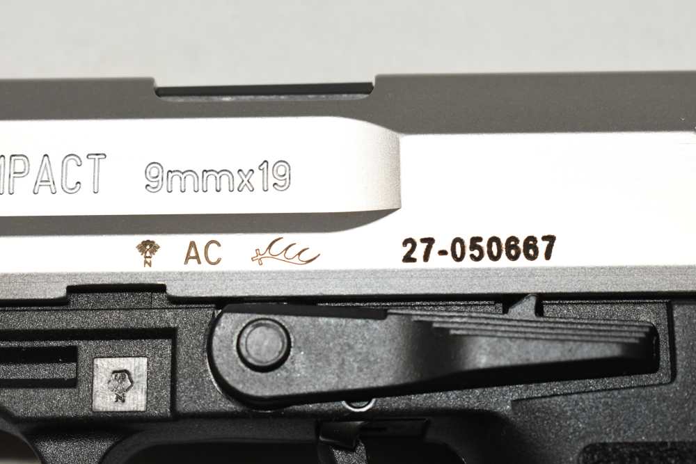 Excellent Heckler & Koch HK USP Compact 9mm Stainless Semi Pistol W Case 02-img-21